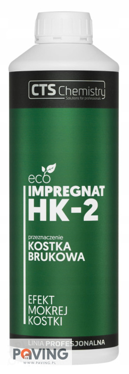 Impregnat do kostki brukowej HK-2 efekt mokrego kamienia